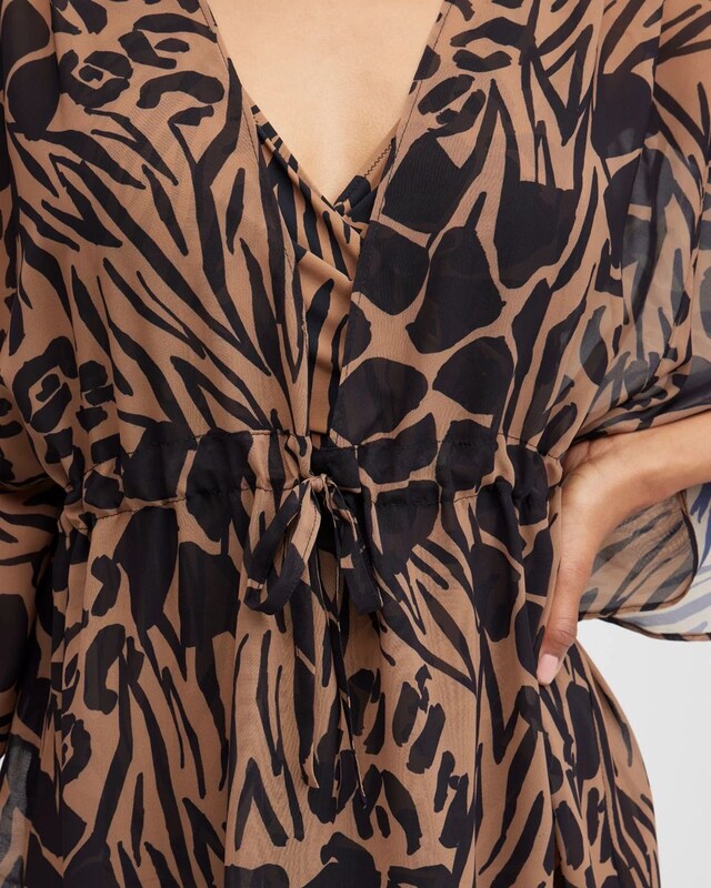 Gottex Animal Print Coverup - image 4